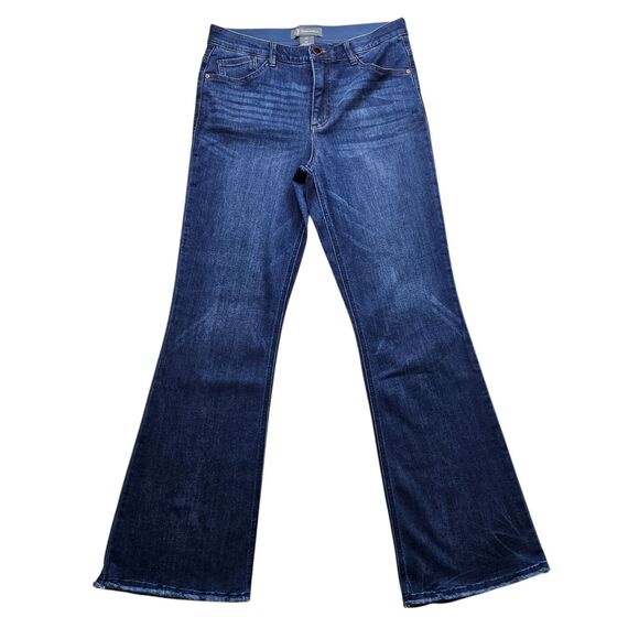 Democracy Denim - Democracy Ab Technology Fray Hem Itty Bitty More Bootcut Jeans Womens 10